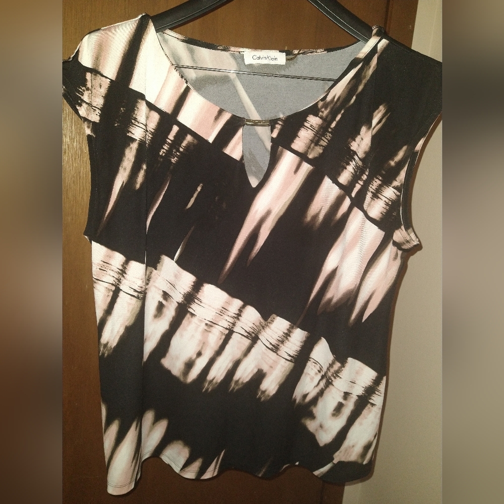Calvin Klein sleeveless blouse